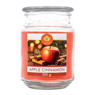 ARÔME Svíčka 510 g, ve skle, Apple Cinnamon