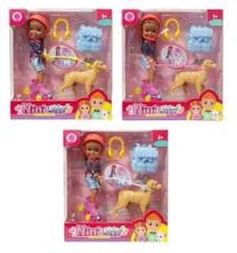 Lalka z rolkami i akcesoriami MIX