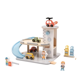 Garáž s autíčkami