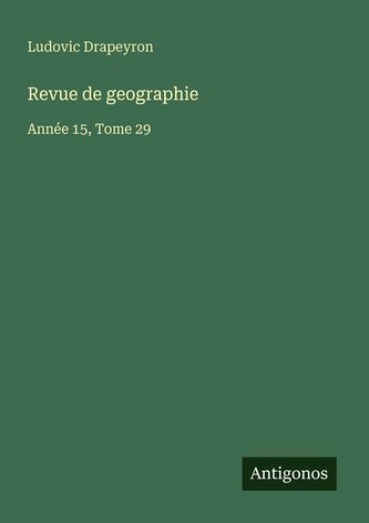 Revue de geographie