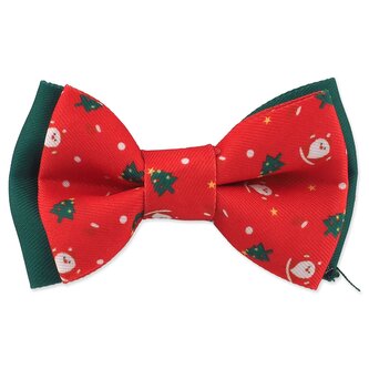 Motýlek Dog Fantasy Winter Tale Vánoční 10x6cm 2ks