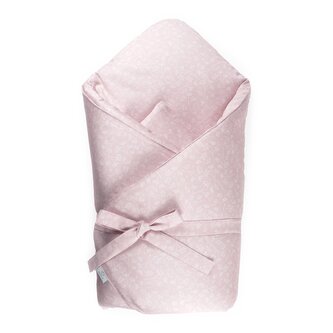 Zavinovačka SOFTELLO - svetloružové kvietky - Zimná