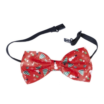 Vánoční motýlek červený – 12 cm