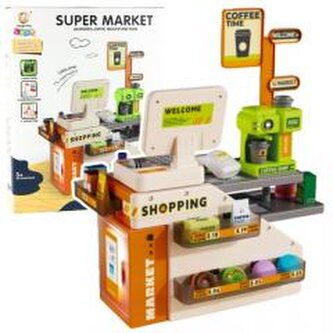 Kasa fiskalna 70el ze światłem i dźwiękiem