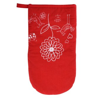 Chňapka bavlna KVĚT+magnet