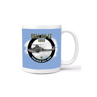 Hrnek Striker Vrtulník Bell AH-1Z Viper - modrý-bílý