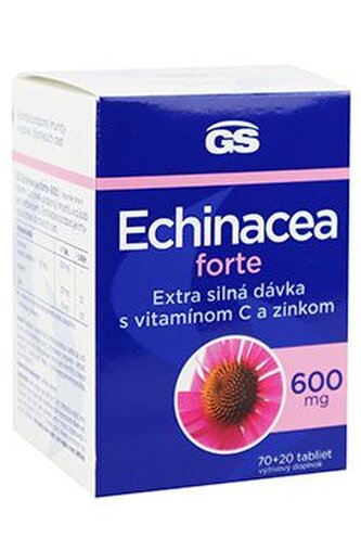 GS Echinacea Forte proti chřipce 70+20tbl