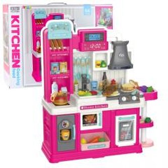 Kuchnia 64el z obiegiem wody różowa