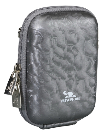 Riva Case 7023 pouzdro na fotoaparát, šedé Shiny Wave