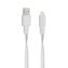 Riva 6001 WT1 Mfi Apple Lightning kabel 1,2m, bílý