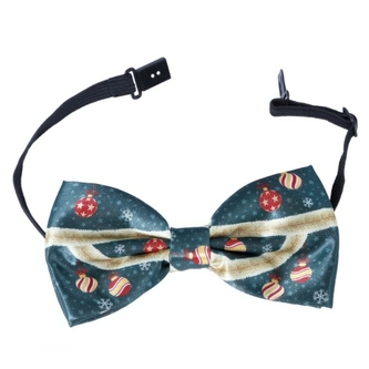 Vánoční motýlek s ozdobami – 12 cm