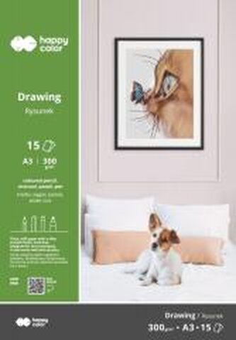 Blok do rysunku ART A3/15K 300g Happy Color