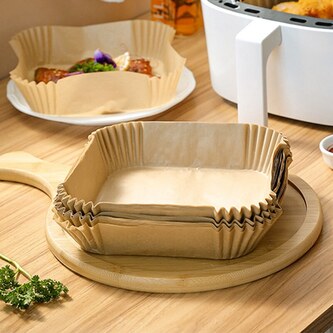 Forma papír do horkovzdušné fritézy 20x20cm 50ks