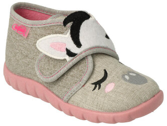 465P082 18 - dívčí bačkorky Befado SZ, zebra 465P082_18