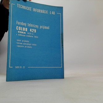 Farebné televízne prijímače Color 429