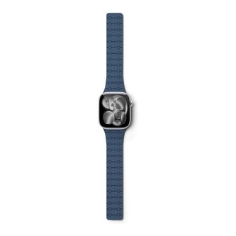 Epico Magnetic+ silikonový řemínek pro Apple Watch 49/46/45/44/42mm modrý