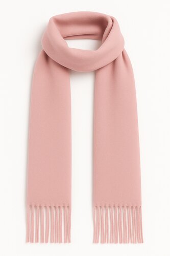 Zimní šál, šála, hladká, uni - růžová; 68 (3-6m); růžová; Unisex