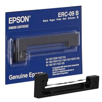 Epson originální páska do pokladny, C43S015354, ERC 09, černá, Epson M-160, 163, 164, 180, 185, 190, 191, 192, 195