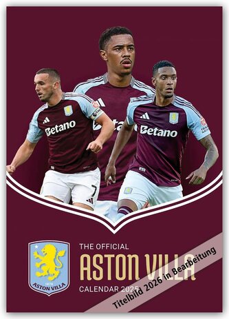 Aston Villa FC 2026 - A3-Posterkalender