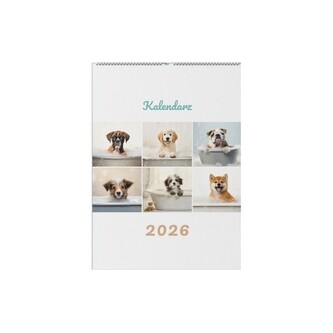 Kalendarz 2026 Słodkie szczeniaki
