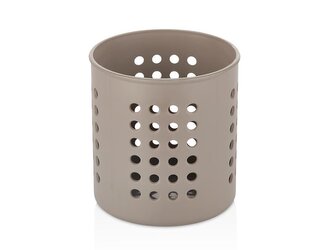 VIVO KULATÝ ODKAPÁVAČ NA PŘÍBORY 12CM KRÉMOVÝ