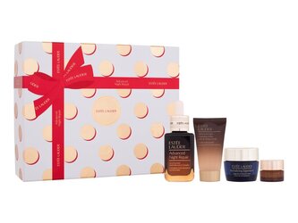 Estée Lauder The Lift + Glow Routine pleťové sérum Advanced Night Repair Synchronized Multi-Recovery Complex 50 ml + čisticí gel Advanced Night Cleansing Gelée 30 ml + noční pleťový krém Revitalizing Supreme Night Power Bounce Creme 15 ml + oční krém Adva