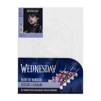 Plátno malířské - malování podle čísel Wednesday