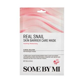 Exfoliační a hydratační pleťová maska Real Snail (Skin Barrier Care Mask) Some By Mi - 20 g