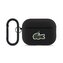 Lacoste Petit Pique Croc Logo Patch Pouzdro pro AirPods Pro 3 Black