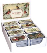 Pastilky v plechové dóze Christmas Birds & Children