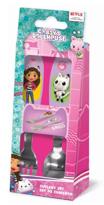 Dětský nerez příbor GÁBININ KOUZELNÝ DOMEK