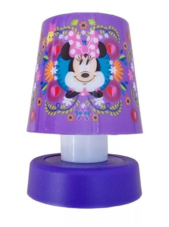 Dětská lampička MINNIE mini fialová
