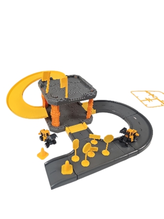 Leventi Patrová garáž pro stavební auta