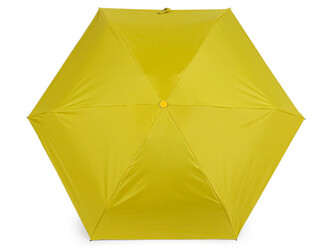 Skládací deštník s pevným pouzdrem - 1 ks - 5 žlutá