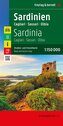 Sardinien, Straßen- und Freizeitkarte 1:150.000, freytag & berndt