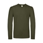Triko s dlouhým rukávem B&C LSL - olivové, XL