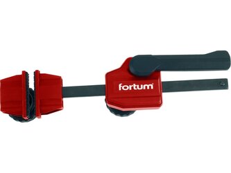 Svěrka horizontální přítlačná pro pracovní stoly s otvory Ø20 mm, 0–120 mm - FORTUM