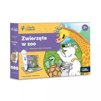 Czytaj z Albikiem. Zestaw. Zwierzęta w Zoo new