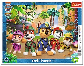 Trefl Puzzle RÁMKOVÉ 25 - Paw Patrol