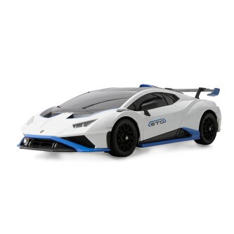 Lamborghini Huracan STO RC Drift Car 4WD LED 1:18 RTR licencované bílé