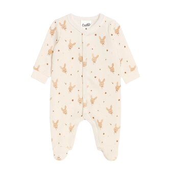 BABY 01978 Pajac niemowlęcy prążek Królik 56/62