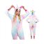Pyžamo Kigurumi Jednorožec barevné, vel. S PRINGOS
