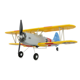 AMXFlight RC letadlo N2S-2 Stearman 360mm s gyroskopem 6G/3D 6 kanálů RTF