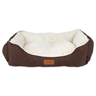 Pelech Scruffs Wilton Box Bed hnědý XL 90x70cm
