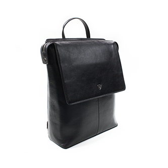 Kožený batoh Arwell 1660­ - černý
