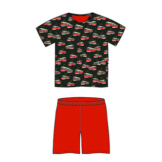 Lonka® Koffing pyžamo krátký rukáv tramvaje XL 1 ks