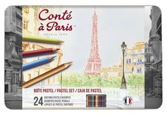 Sada uměleckých pastelů v tužce  Conté á Paris 24ks