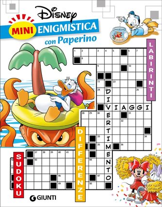 Mini enigmistica con Paperino