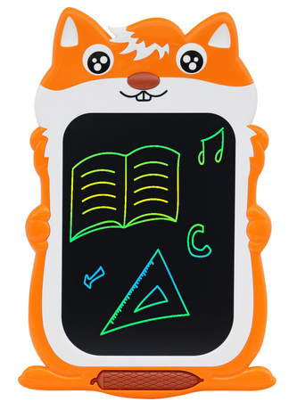 Elektronická tabule na kreslení 7,3" Liška (Oranžová)