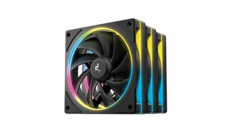 DEEPCOOL Ventilátor FD12 SE 3v1, 3x120mm, ARGB, černá